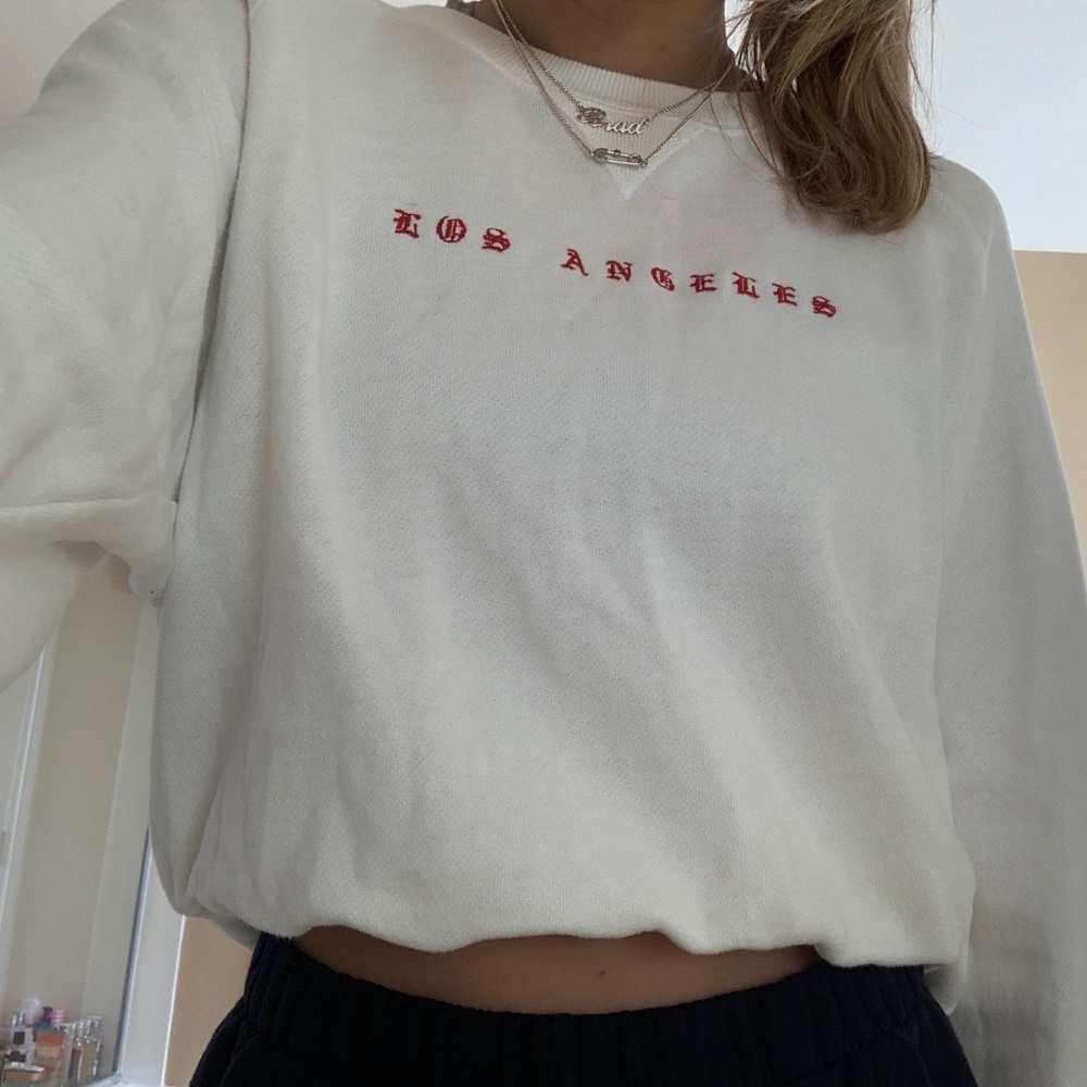 brandy melville los angeles crewneck